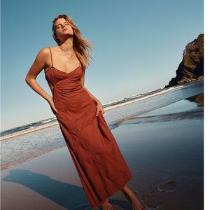 FREE PEOPLE || INMA MIDI DRESS ||